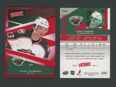 2010-11 Upper Deck Victory Rookie RC Red Cody Almond #223